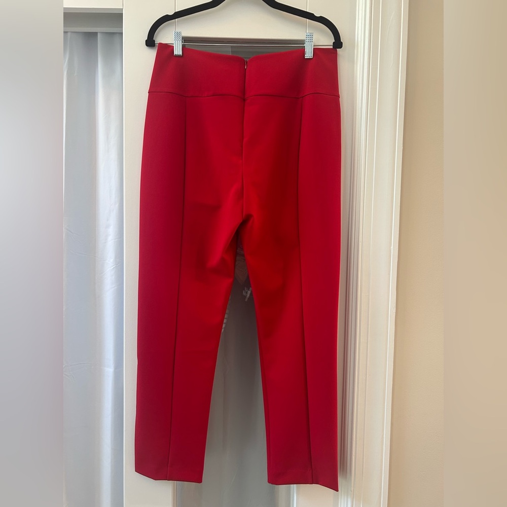 CAbi #4313 Red Dinner Trousers - Picture 3 of 4